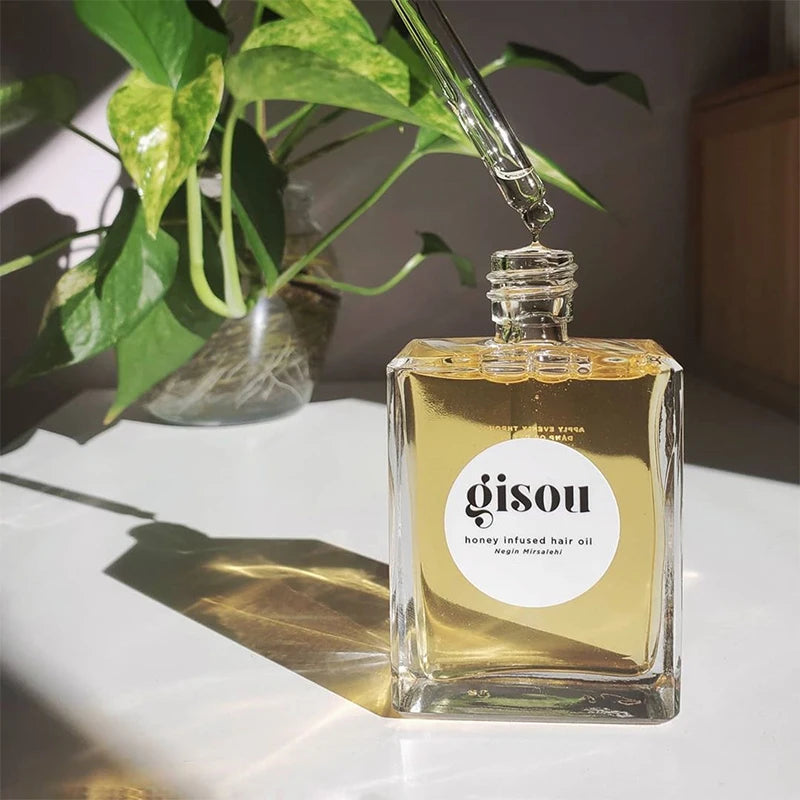 Gisou Honey Infused Lip Hair Oil Travel Size Enriched With Mirsalehi Honey To Deeply Nourish & Moisturize Hair Healthy Girl Gift (Copy) - Ma boutique