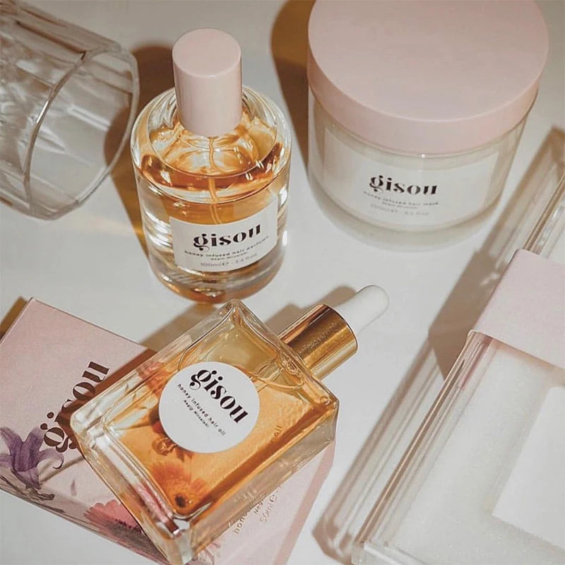 Gisou Honey Infused Lip Hair Oil Travel Size Enriched With Mirsalehi Honey To Deeply Nourish & Moisturize Hair Healthy Girl Gift (Copy) - Ma boutique