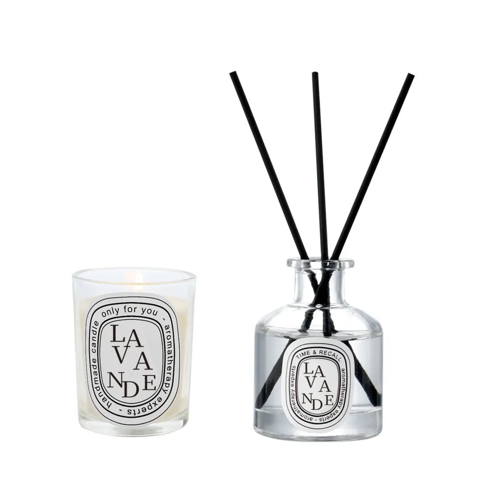 50ml Reed Diffuser Bottle Paired with Essential Oil Candle Diffuser Gift Set Hotel Home Aromatherapy Air Freshener Home Decorati (Copy) - Ma boutique